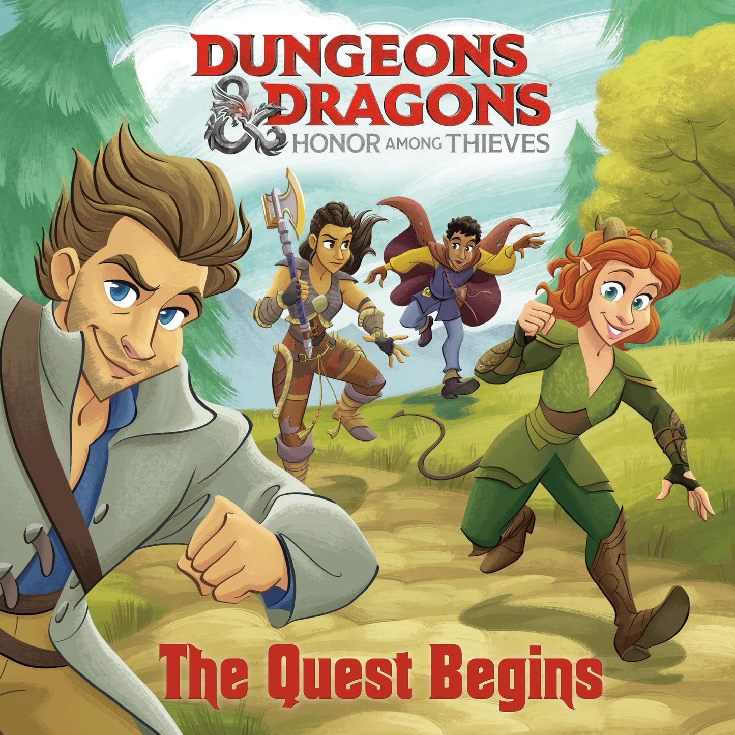 The Quest Begins (Dungeons & Dragons: Honor Among Thieves) (Pictureback) - 2241