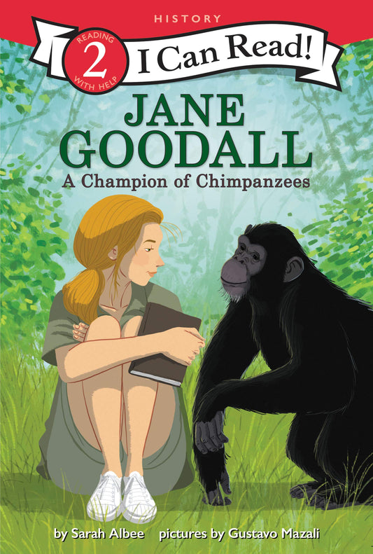 Jane Goodall: A Champion of Chimpanzees (I Can Read Level 2) - 2356