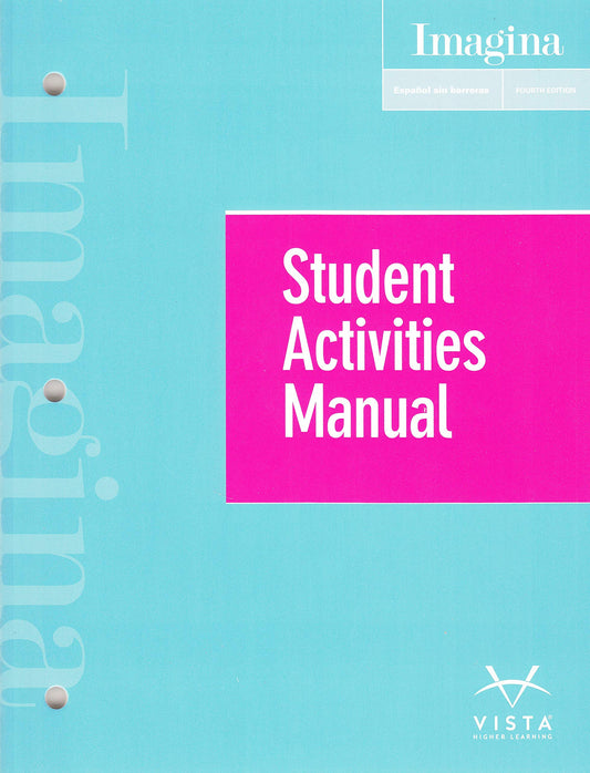 Imagina 4e Student Activities Manual - 2688