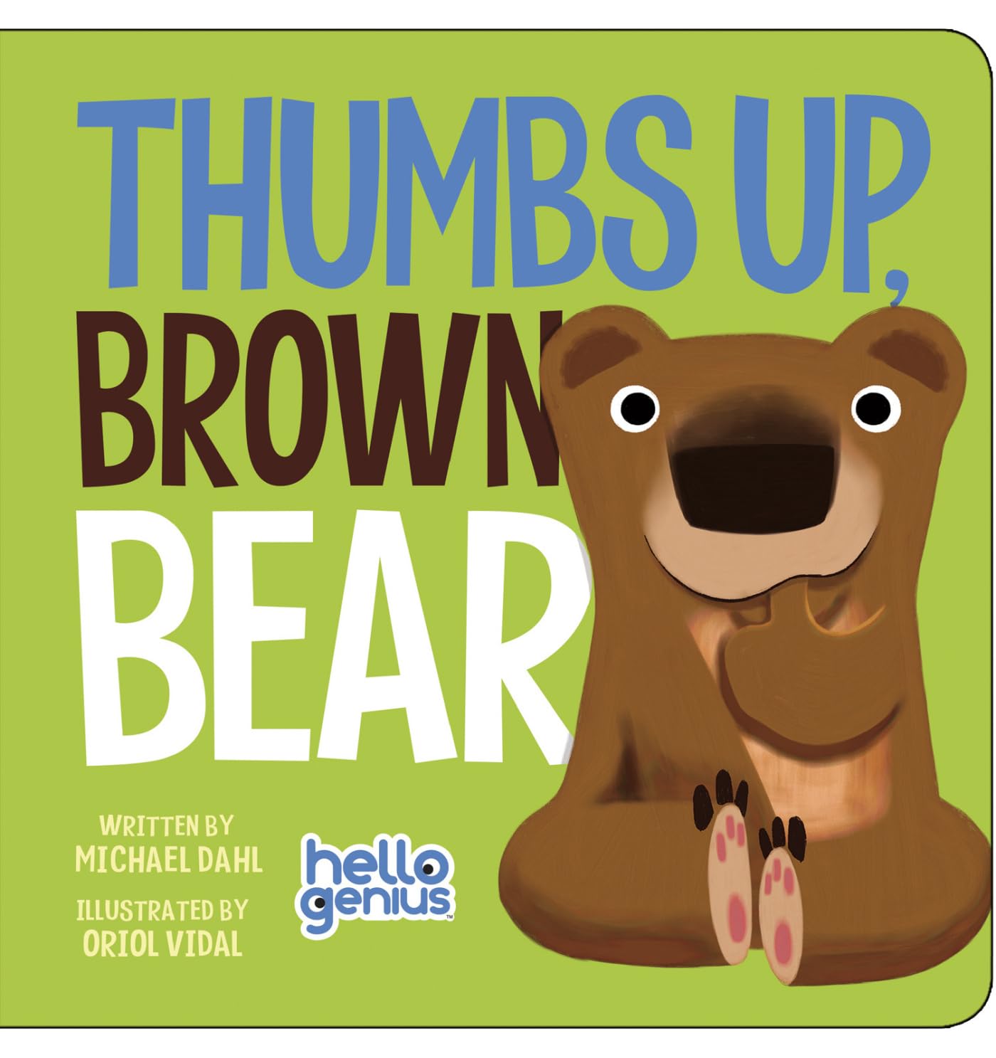 Thumbs Up, Brown Bear (Hello Genius) - 8689
