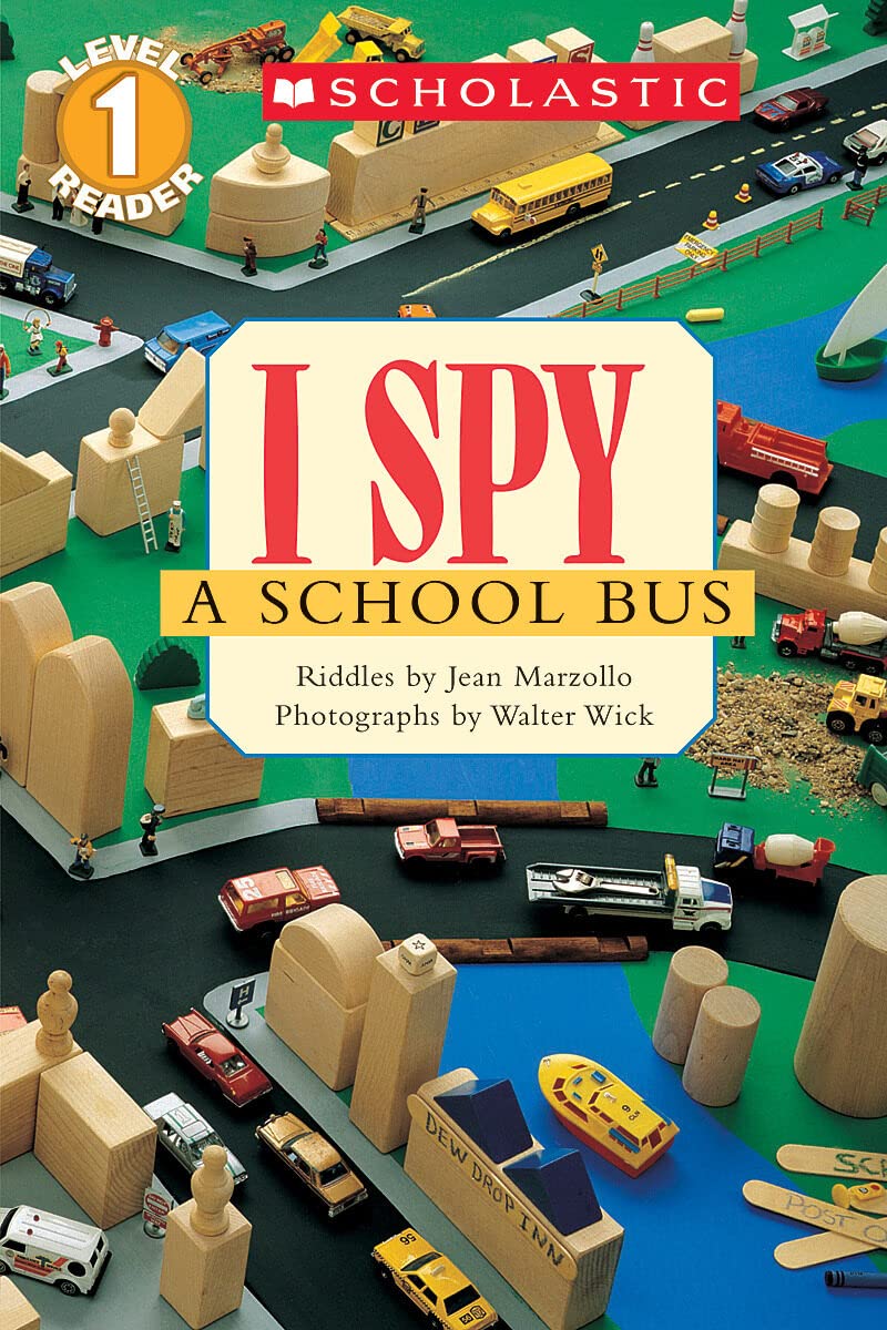 I Spy a School Bus (Scholastic Reader, Level 1) - 776