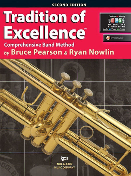W61TP - Tradition of Excellence Book 1 - Trumpet/Cornet - 7598