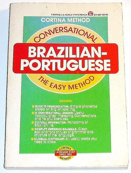 Conversational Brazilian-Portuguese (Cortina Language Series) - 8565