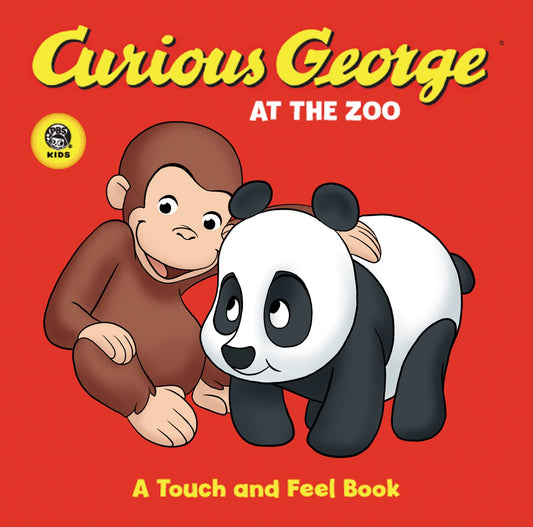 Curious George at the Zoo: A Touch and Feel Book - 8561