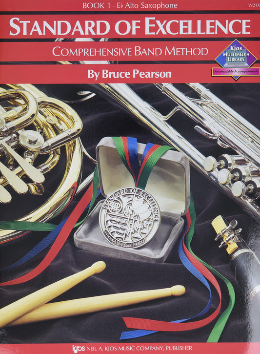 W21XE - Standard of Excellence Book 1 - Alto Saxophone - 7875