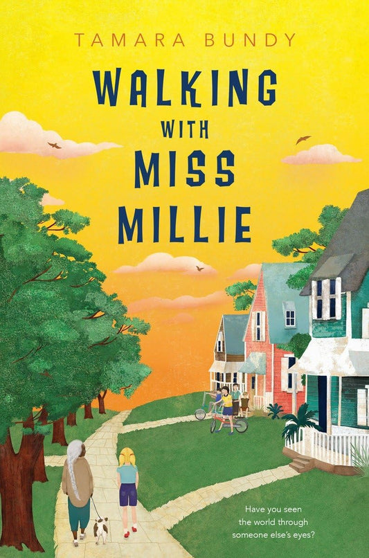 Walking with Miss Millie - 3842