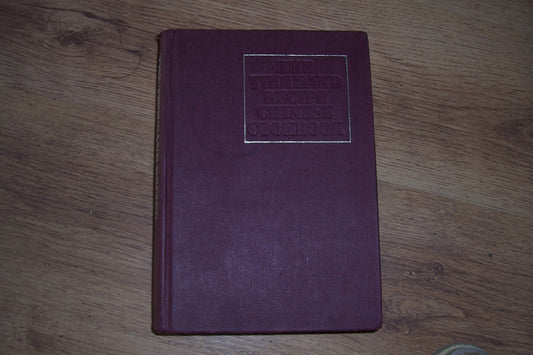 The Thousand Recipe Chinese Cookbook - 4909