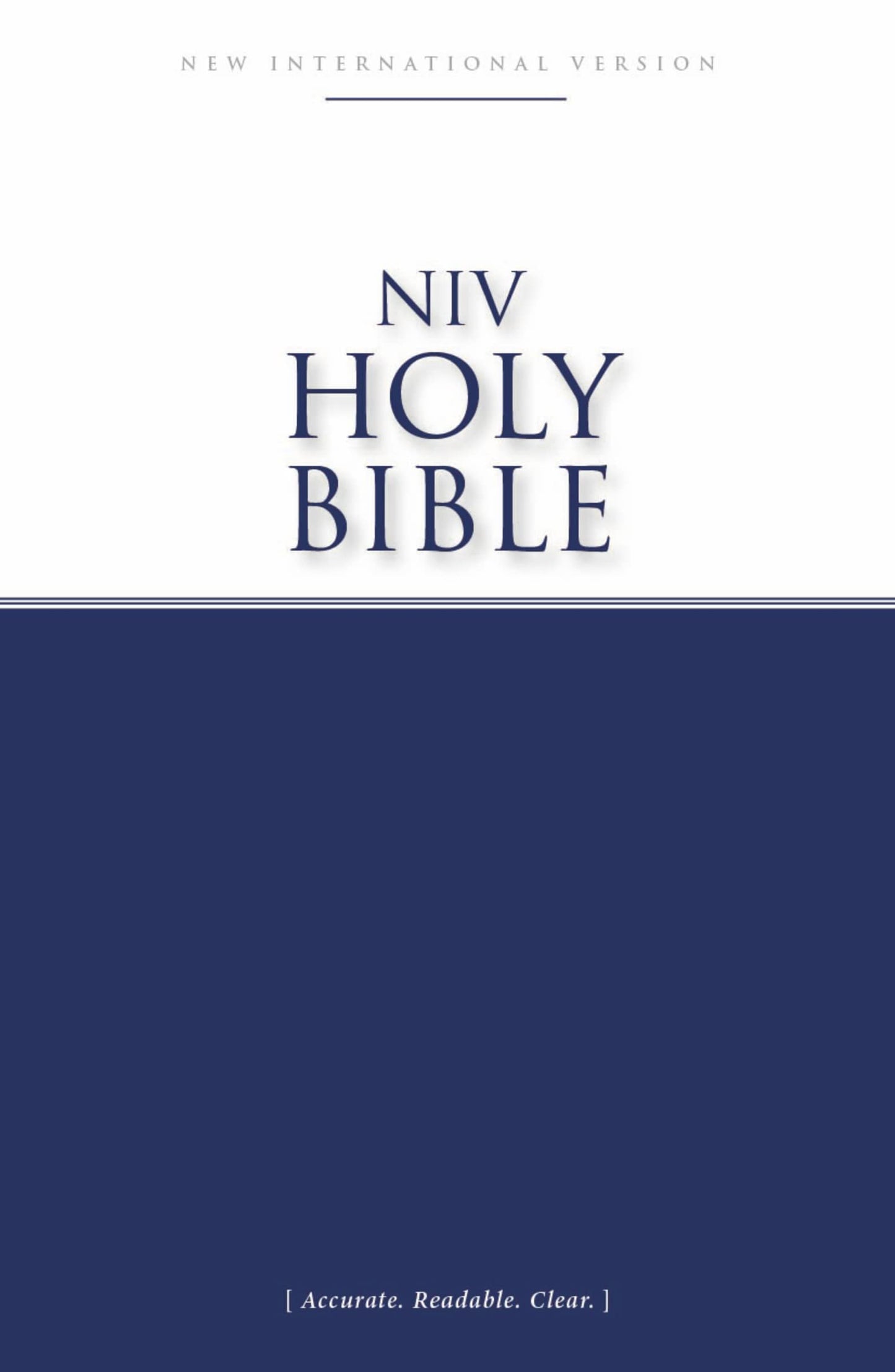 NIV, ECONOMY BIBLE, PAPERBACK: A - 6883