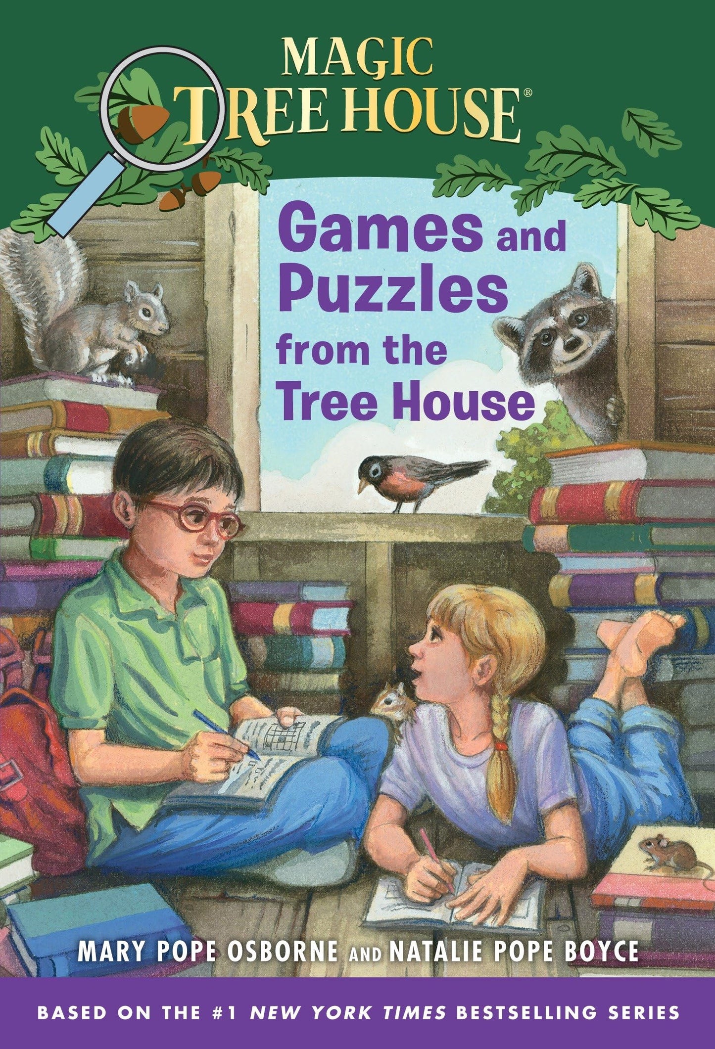Games and Puzzles from the Tree House: Over 200 Challenges! (Magic Tree House) - 700