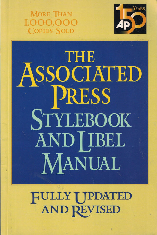Associated Press Stylebook And Libel Manual - 8194