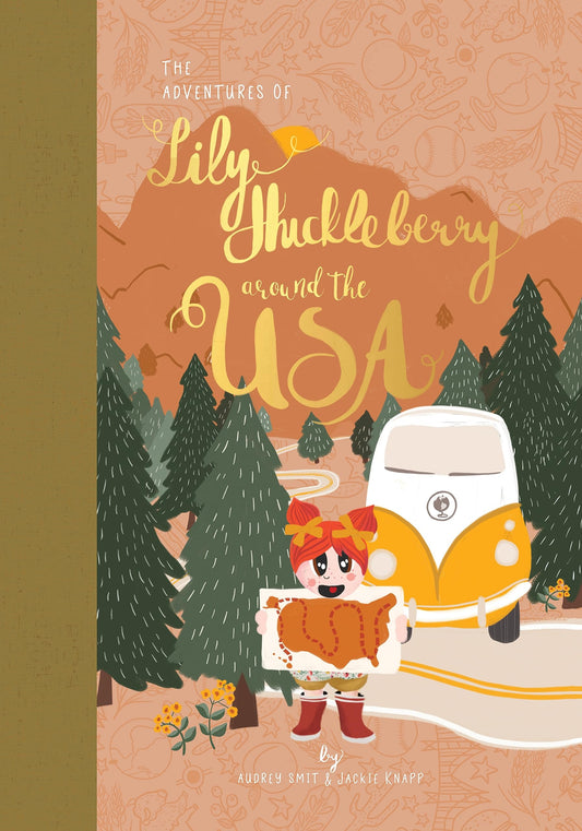The Adventures of Lily Huckleberry Around The USA (with USA patch) - 1067