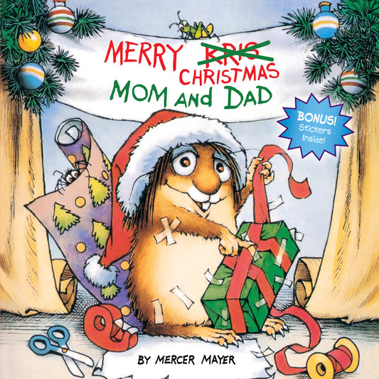 Merry Christmas Mom and Dad (A Golden Look-Look Book) - 6257