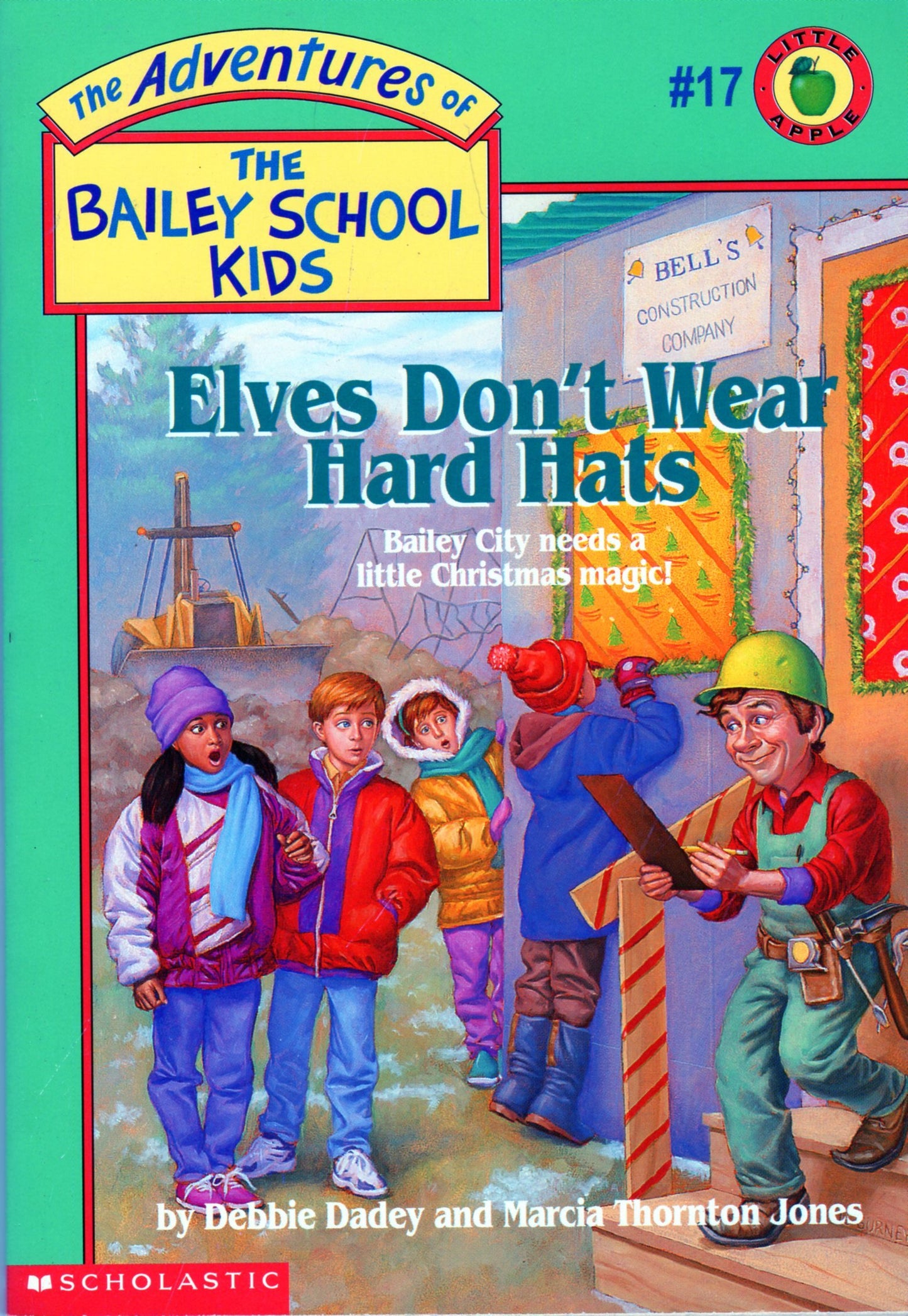 Elves Don't Wear Hard Hats (The Adventures of the Bailey School Kids, #17) - 93