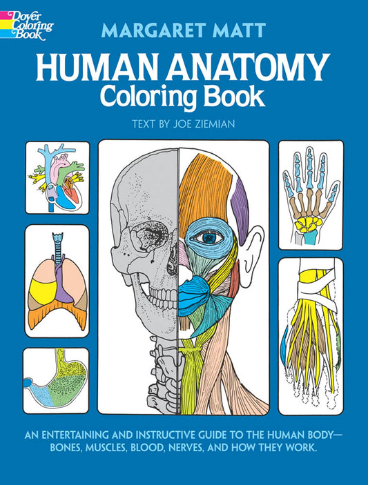 HUMAN ANATOMY COLORING BOOK: AN - 1832