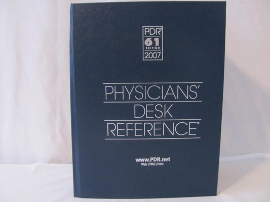 Physicians' Desk Reference 2007 (Physicians' Desk Reference (PDR)) - 9458