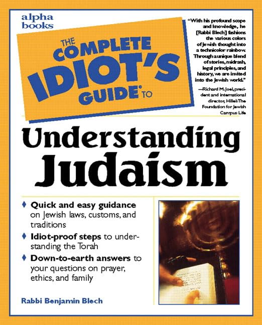 The Complete Idiot's Guide to Understanding Judaism - 5190
