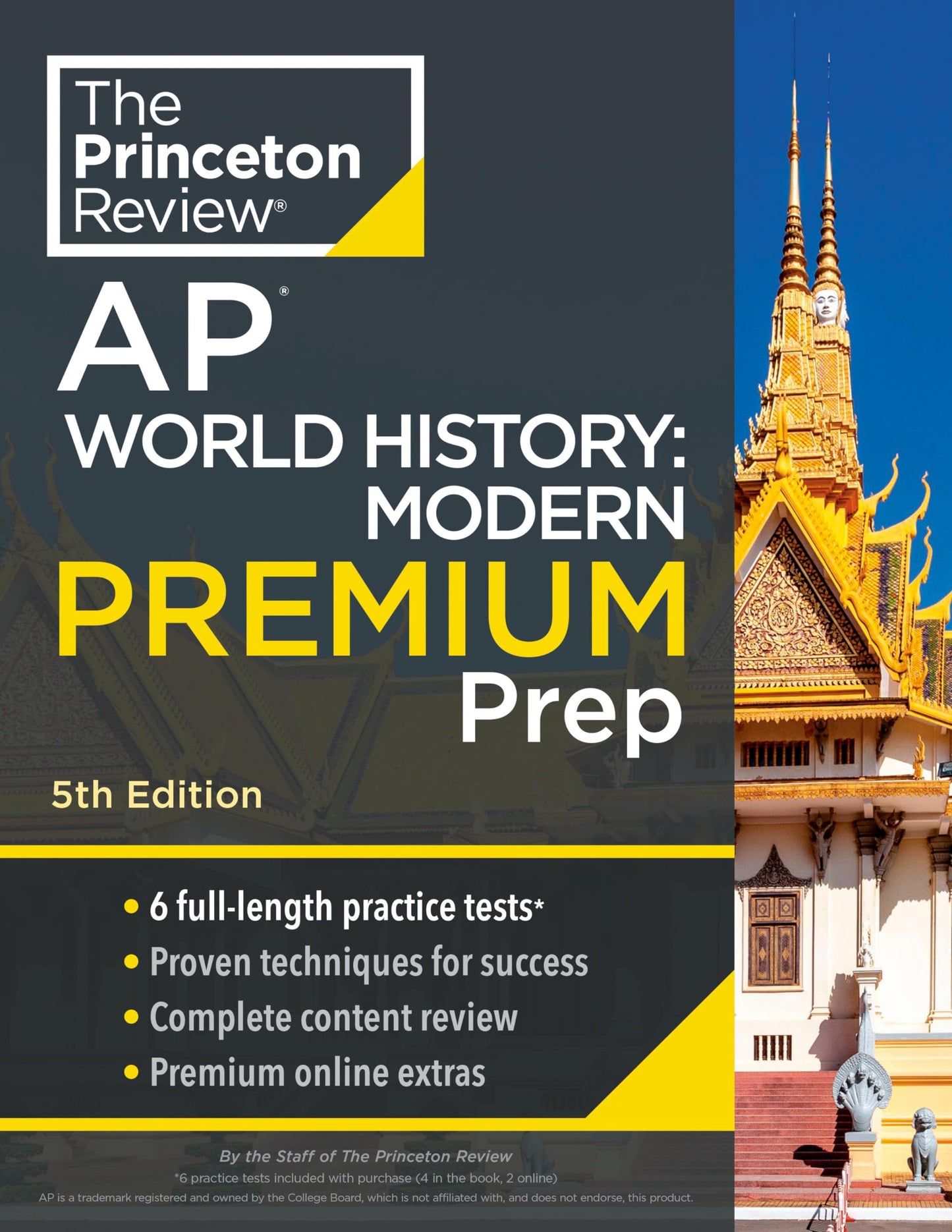 Princeton Review AP World History: Modern Premium Prep, 5th Edition: 6 Practice Tests + Complete Content Review + Strategies & Techniques (2024) (College Test Preparation) - 9936