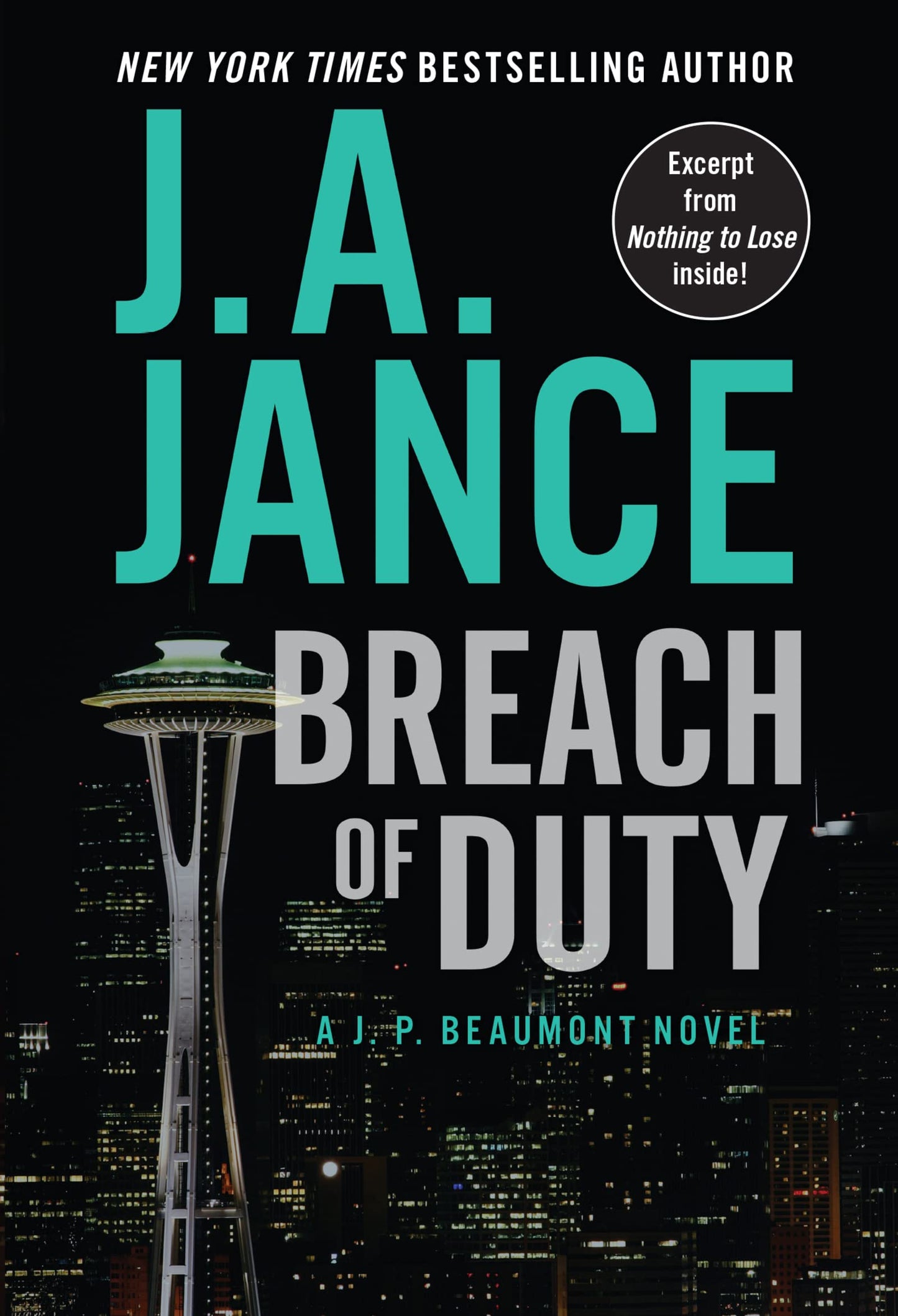 Breach of Duty: A J. P. Beaumont Novel (J. P. Beaumont Novel, 14) - 281