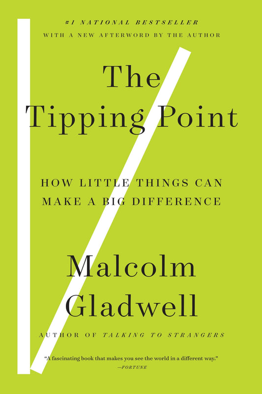 The Tipping Point: How Little Things Can Make a Big Difference - 3861