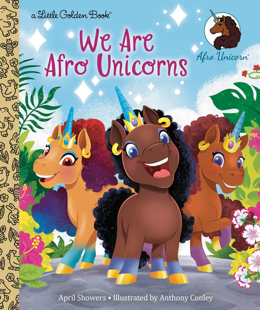 We Are Afro Unicorns (Little Golden Book) - 4507