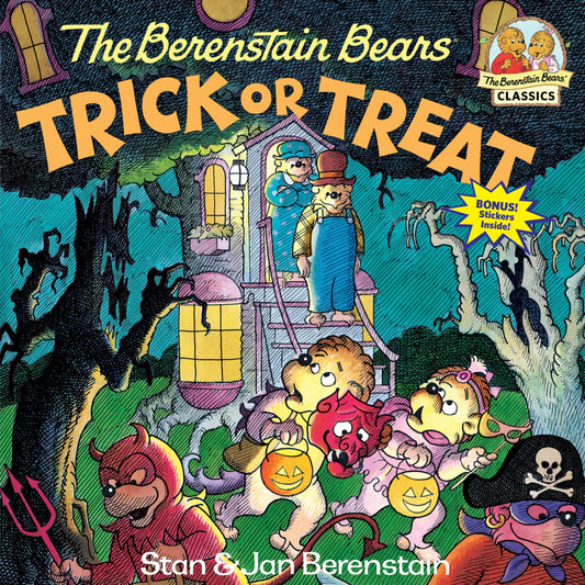 The Berenstain Bears Trick or Treat: A Halloween Book for Kids and Toddlers - 8388