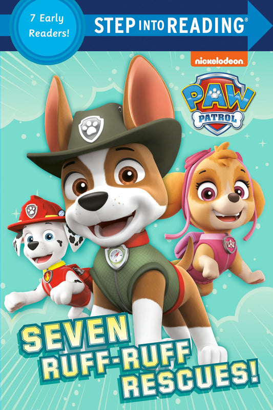 Seven Ruff-Ruff Rescues! (PAW Patrol) (Step into Reading) - 2709