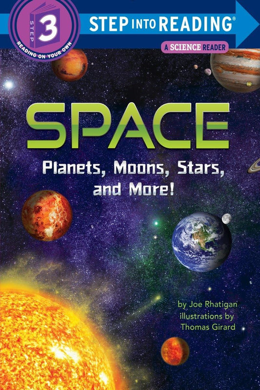 Space: Planets, Moons, Stars, and More! (Step into Reading) - 2817