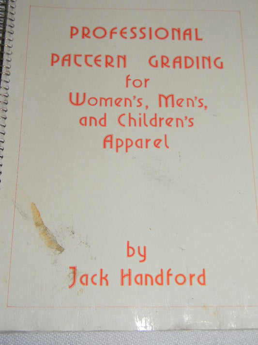 Professional Pattern Grading for Women's, Men's, and Children's Apparel - 8187