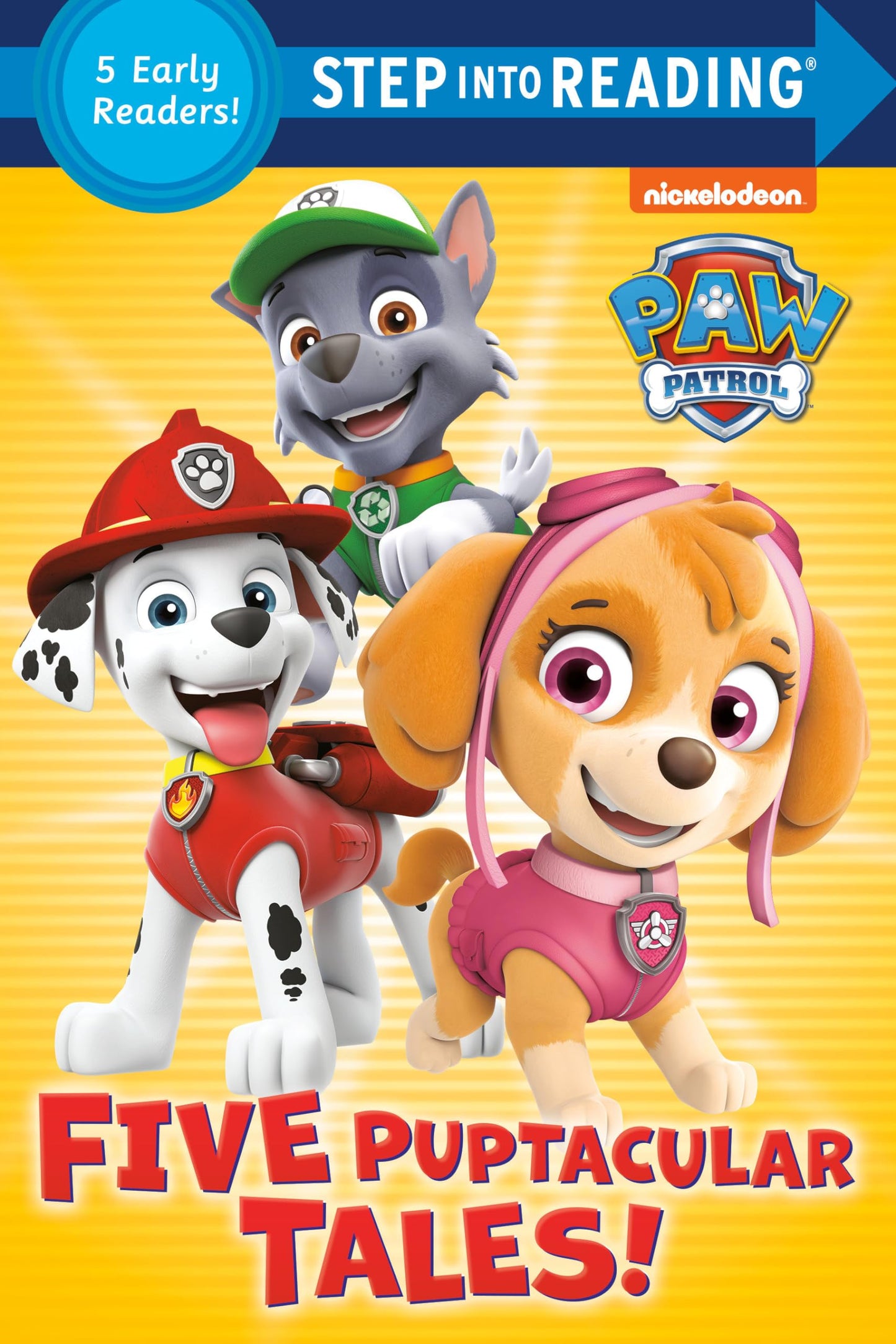 Five Puptacular Tales! (PAW Patrol) (Step into Reading) - 638