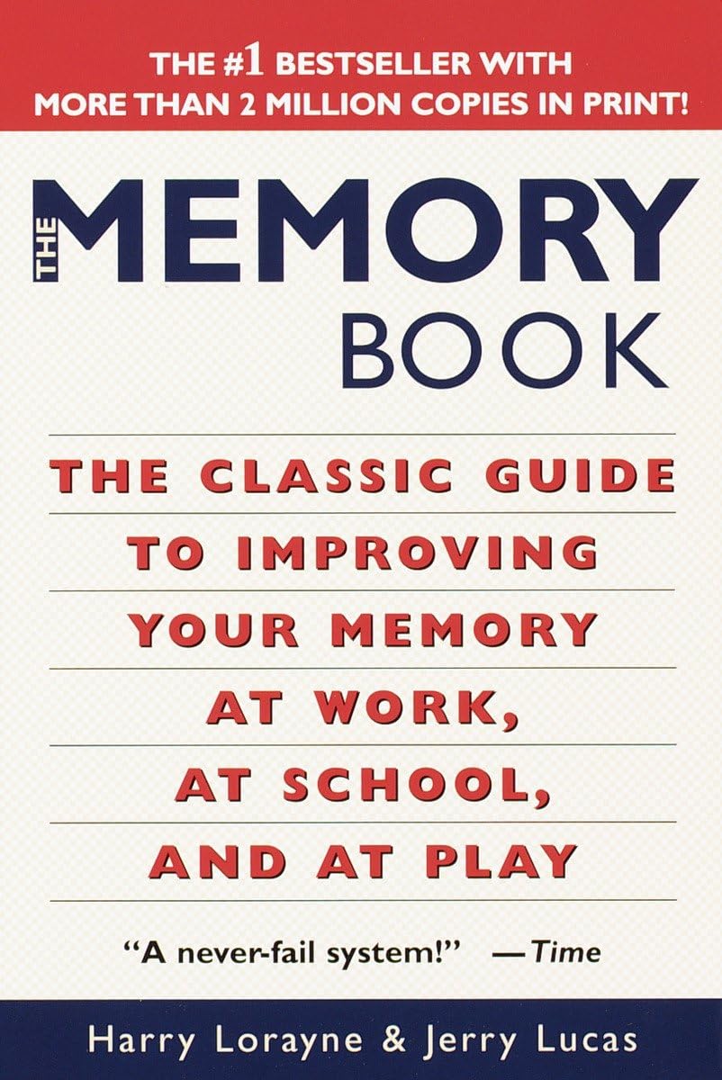 The Memory Book: The Classic Guide to Improving Your Memory at Work, at School, and at Play - 1438