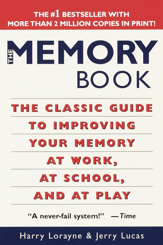 The Memory Book: The Classic Guide to Improving Your Memory at Work, at School, and at Play - 1438