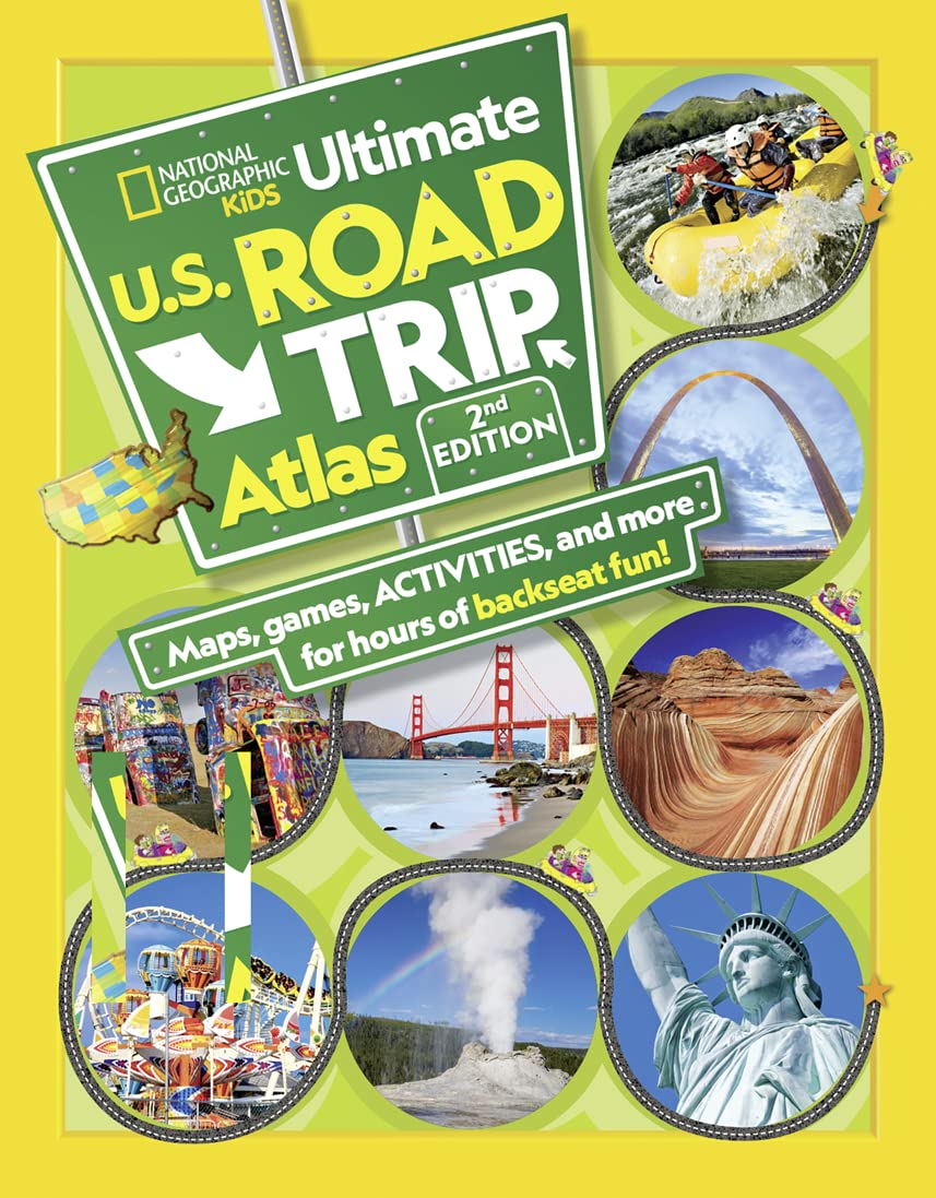 National Geographic Kids Ultimate U.S. Road Trip Atlas, 2nd Edition - 2038