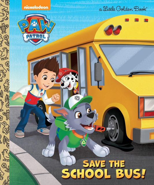 Save the School Bus! (PAW Patrol) (Little Golden Book) - 9210