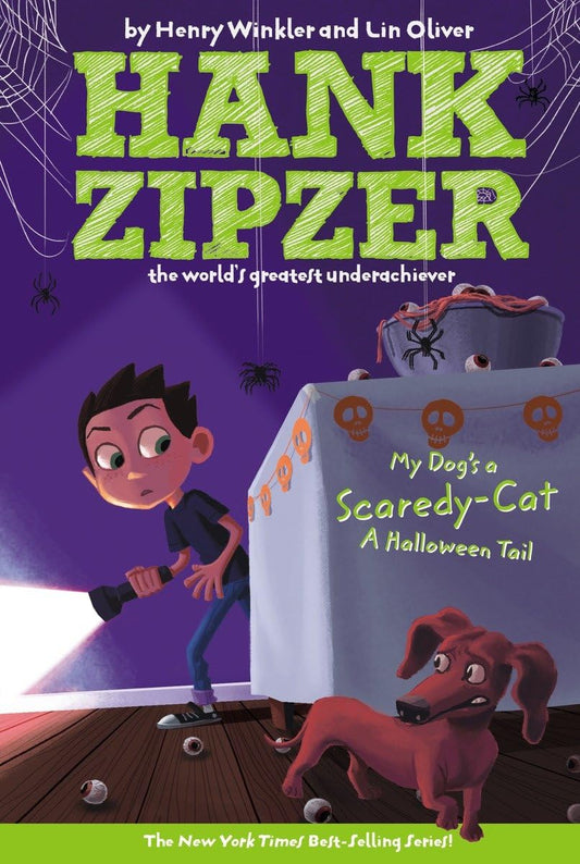 My Dog's a Scaredy-Cat #10: A Halloween Tail (Hank Zipzer) - 4184