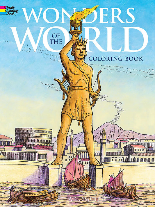 Wonders of the World Coloring Book (Dover World History Coloring Books) - 7771