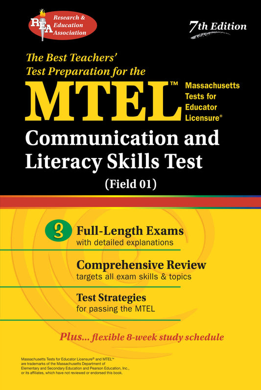 MTEL Communication and Literacy Skills Test (Field 01) (MTEL Teacher Certification Test Prep) - 5906