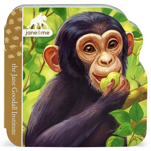 Jane Goodall Chimpanzees - Children's Lift-a-Flap Board Book for Babies and Toddlers, Ages 2-5 (Jane Goodall Institute) - 8043