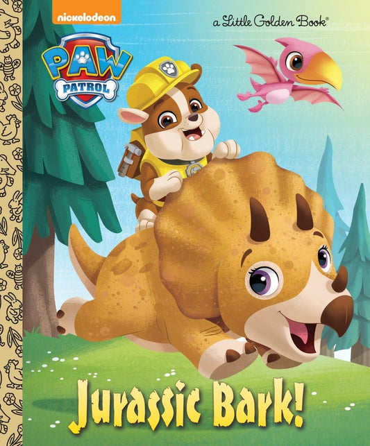 Jurassic Bark! (PAW Patrol) (Little Golden Book) - 9321