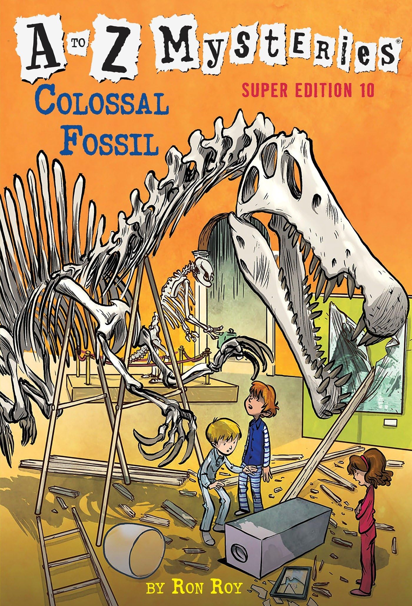 A to Z Mysteries Super Edition #10: Colossal Fossil - 252
