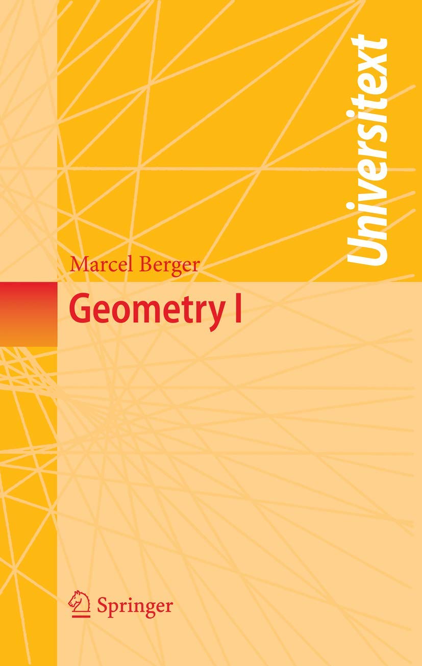 Geometry I (Universitext) - 9071