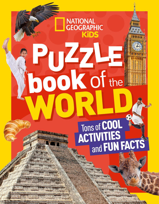National Geographic Kids Puzzle Book of the World - 6614