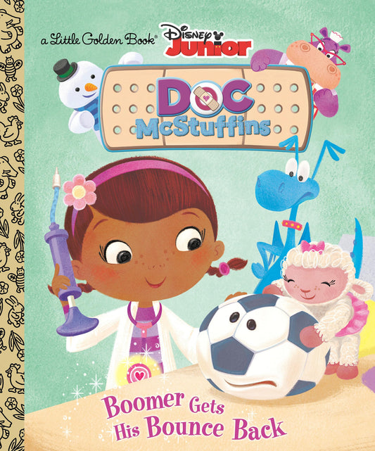 Boomer Gets His Bounce Back (Disney Junior: Doc McStuffins) (Little Golden Book) - 2924