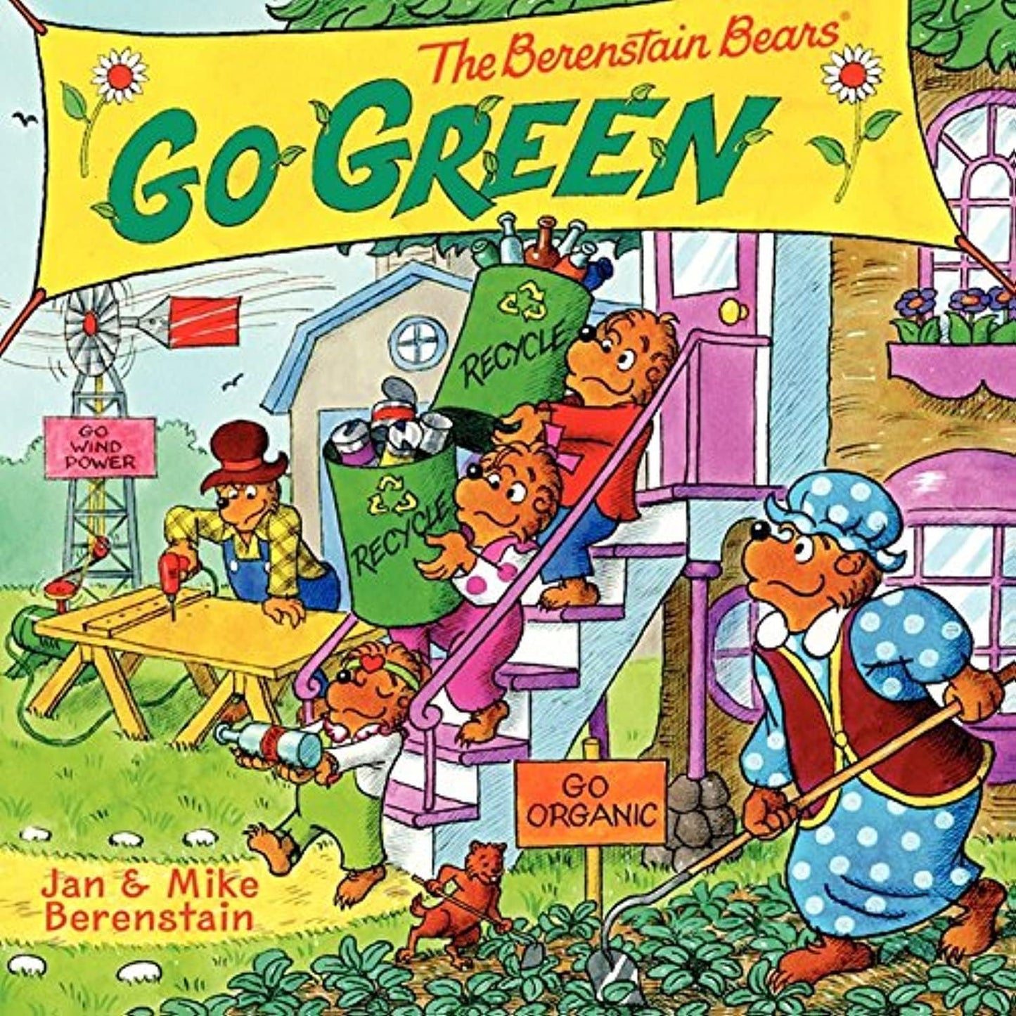 The Berenstain Bears Go Green: A Springtime Book For Kids - 8714