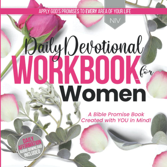 Devotional Workbook for Women: Daily Journal, Bible Promises, Self Care, Affirmations, & Reflection Pages for Everyday Encouragement - 1241