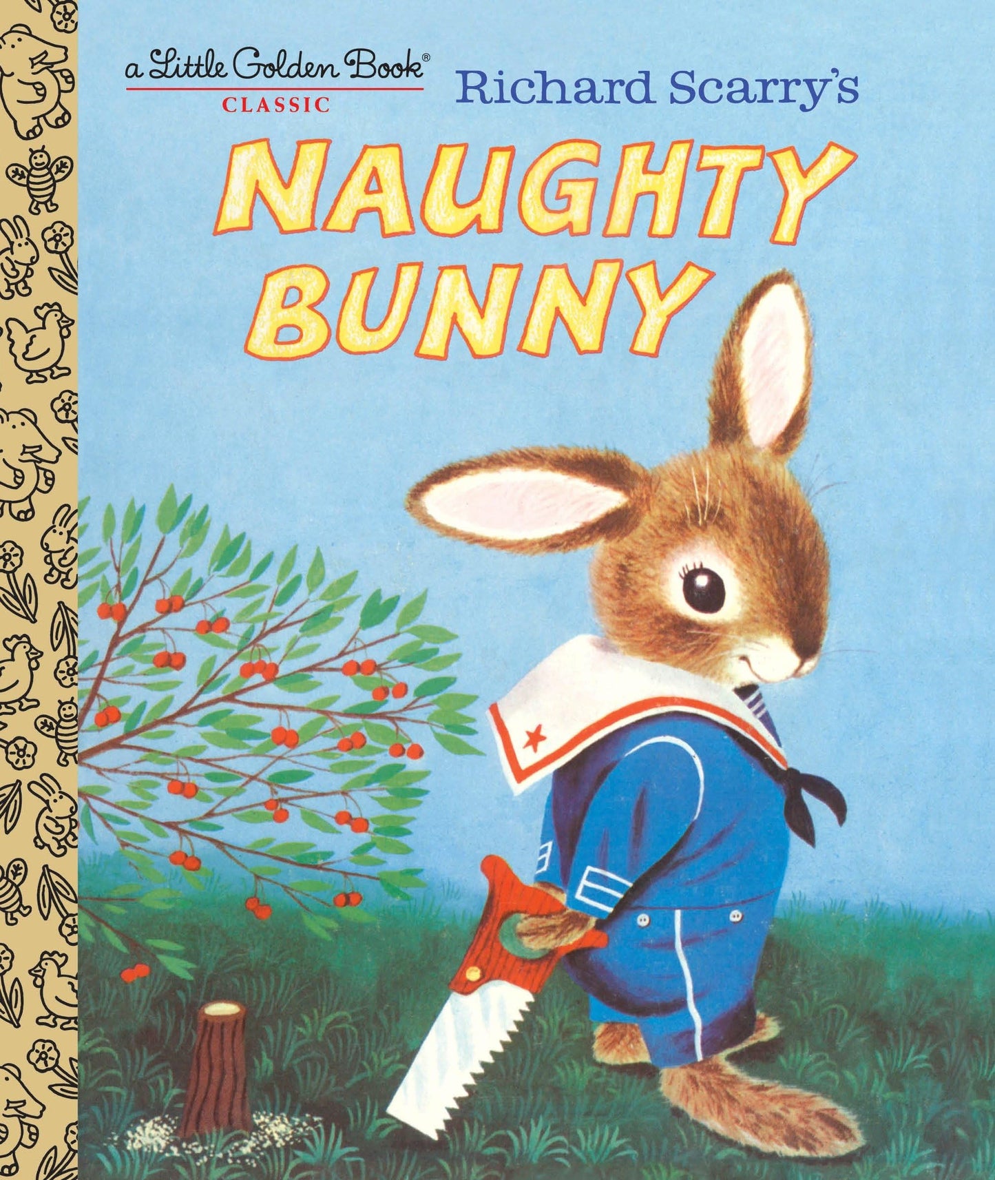 Richard Scarry's Naughty Bunny (Little Golden Book) - 1667