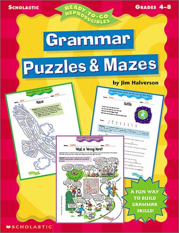 Ready-To-Go Reproducibles: Grammar Puzzles & Mazes - 2302