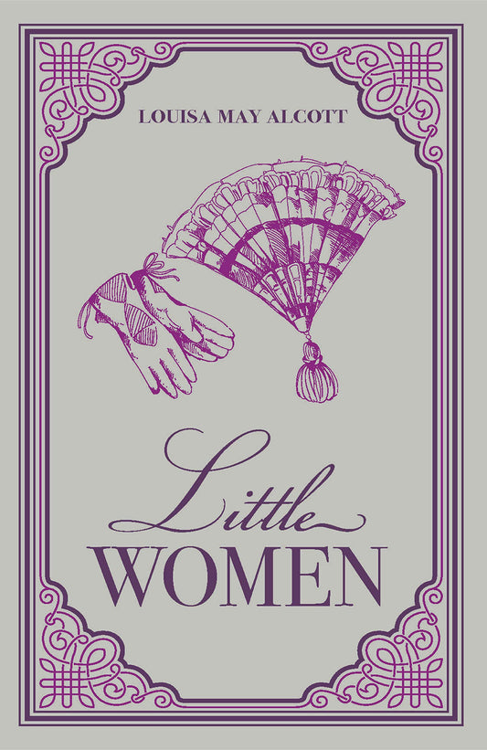 Little Women Louisa May Alcott Classic Novel (Love, Family and Transition to Womanhood, Required Literature), Ribbon Page Marker, Perfect for Gifting - 3819