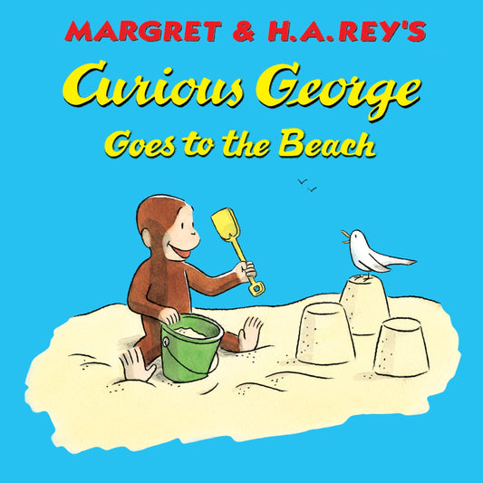 Curious George Goes to the Beach with downloadable audio - 3751