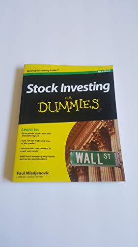 Stock Investing For Dummies: Fourth Edition - 1363