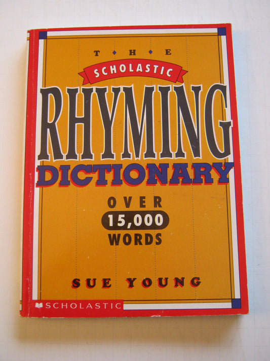 Scholastic Rhyming Dictionary (pb) - 8507